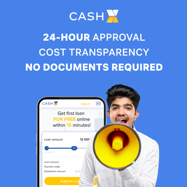 Get your online loan in CashX
